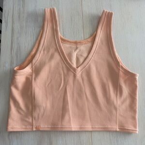 Lululemon Ribbed Softstreme Cropped Tank Top